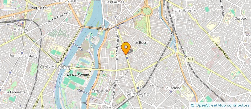 localisation de l'entreprise MADAME ELISA MORANDINI  TOULOUSE