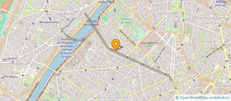 localisation de l'entreprise MADAME ELISA MULLER  PARIS