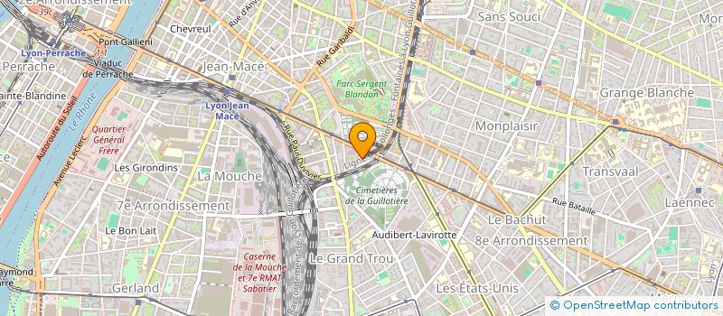 localisation de l'entreprise MADAME ELISA NADIAK  LYON