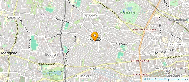 localisation de l'entreprise MADAME ELISA NGO DJON II  BORDEAUX