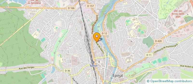 localisation de l'entreprise MADAME ELISA NGUYEN  EPINAL