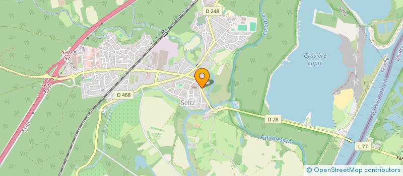 localisation de l'entreprise MADAME ELISA OGER  SELTZ