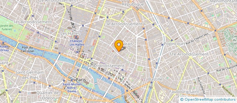 localisation de l'entreprise MADAME ELISA PACI  PARIS