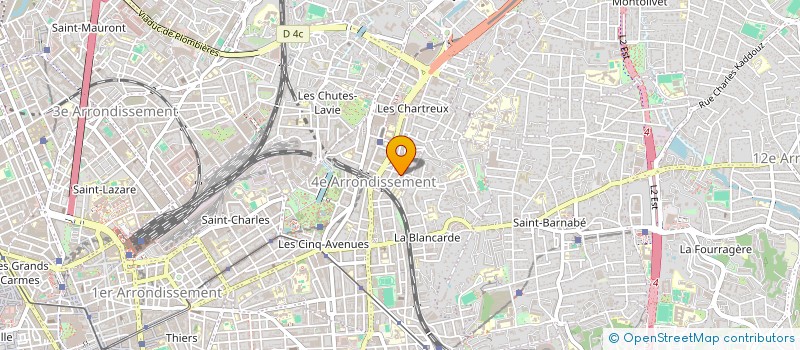 localisation de l'entreprise MADAME ELISA PALANQUE à MARSEILLE