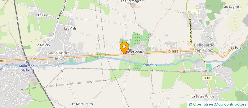 localisation de l'entreprise MADAME ELISA PERRIER à SAINT-ANDRE-LE-PUY