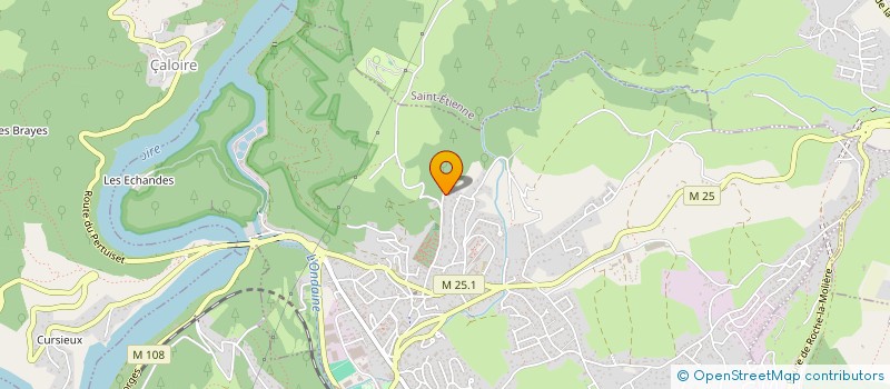 localisation de l'entreprise MADAME ELISA PERRIER  UNIEUX