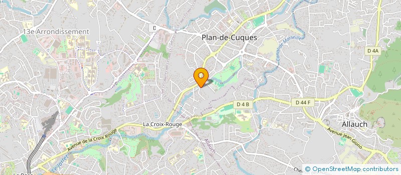 localisation de l'entreprise MADAME ELISA PHILIS  PLAN-DE-CUQUES