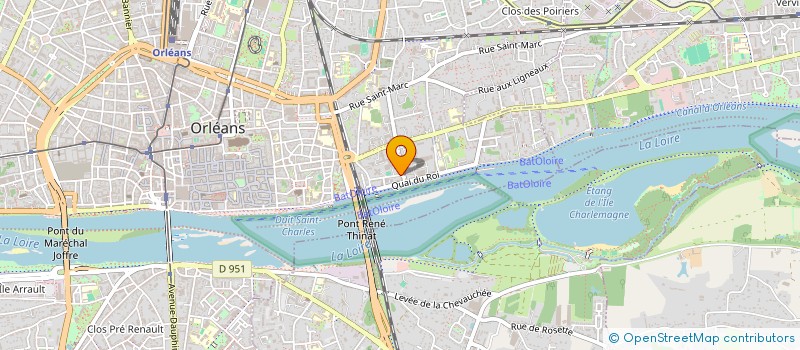 localisation de l'entreprise MADAME ELISA PINSARD à ORLEANS