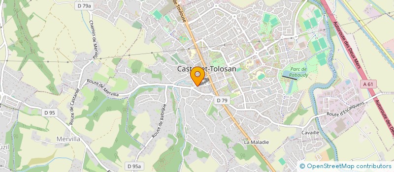 localisation de l'entreprise MADAME ELISA PIRAS à CASTANET-TOLOSAN
