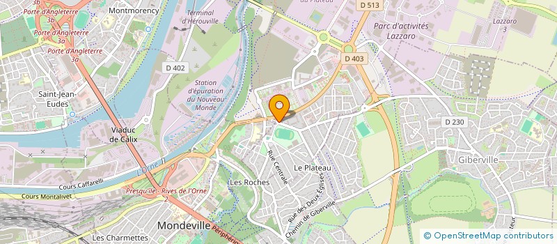 localisation de l'entreprise MADAME ELISA PRISSETTE  COLOMBELLES