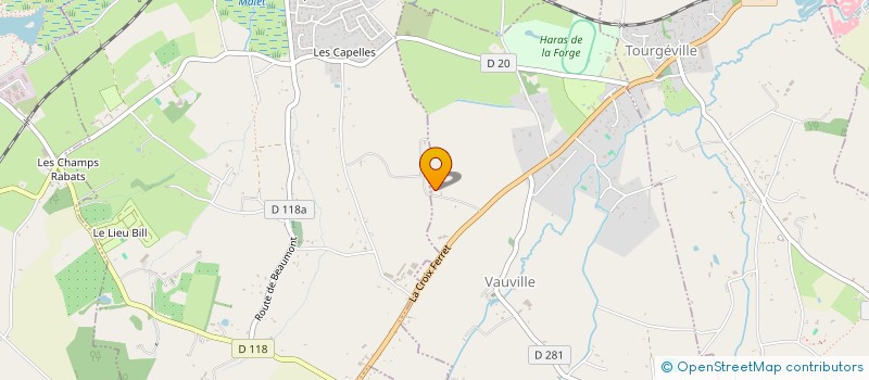 localisation de l'entreprise MADAME ELISA PRUDENT  VAUVILLE