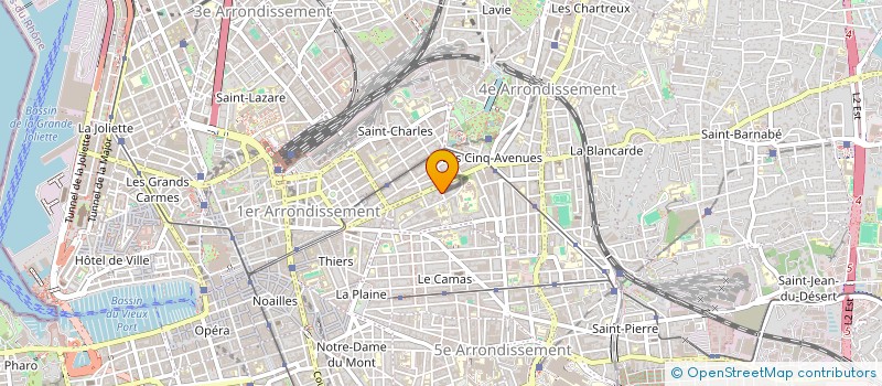 localisation de l'entreprise MADAME ELISA PUCCI à MARSEILLE