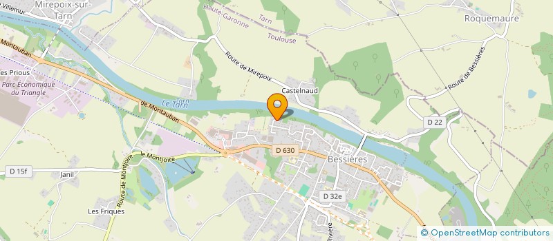 localisation de l'entreprise MADAME ELISA RAILLART  BESSIERES