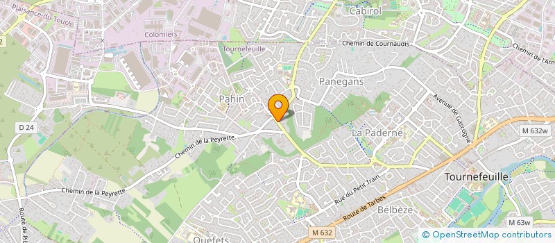 localisation de l'entreprise MADAME ELISA REDON à TOURNEFEUILLE