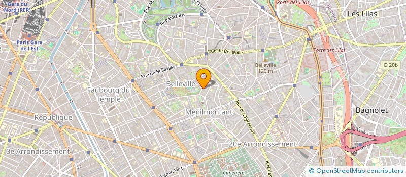 localisation de l'entreprise MADAME ELISA REGNIER  PARIS