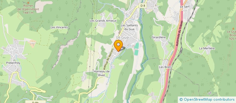 localisation de l'entreprise MADAME ELISA RIBERO  LE GUA