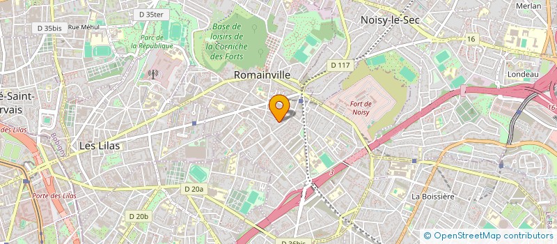 localisation de l'entreprise MADAME ELISA RIPOLL à ROMAINVILLE
