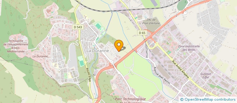 localisation de l'entreprise MADAME ELISA ROBERT à AIX-EN-PROVENCE