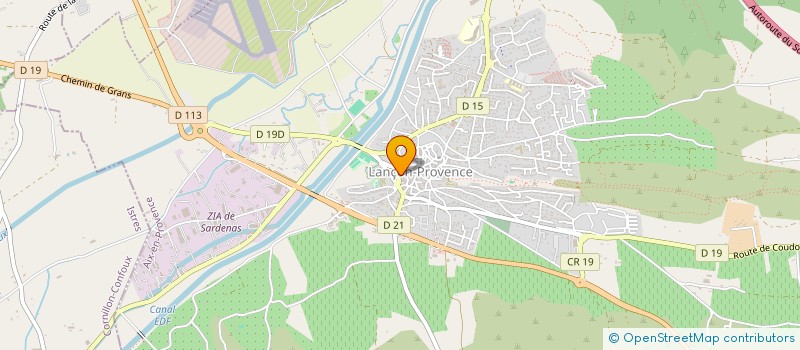 localisation de l'entreprise MADAME ELISA ROMARIN  SALON-DE-PROVENCE