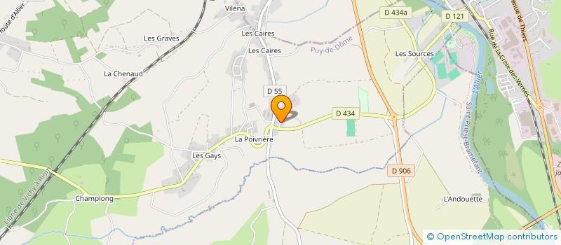 localisation de l'entreprise MADAME ELISA ROSE MARIE JEANNEAU  DAGNEUX