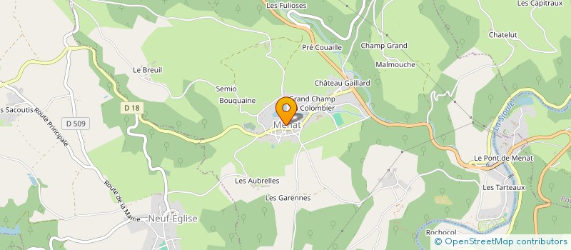 localisation de l'entreprise MADAME ELISA ROZEL  MENAT