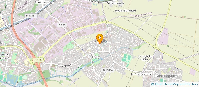 localisation de l'entreprise MADAME ELISA SAINT-CRIT  PERIGNY