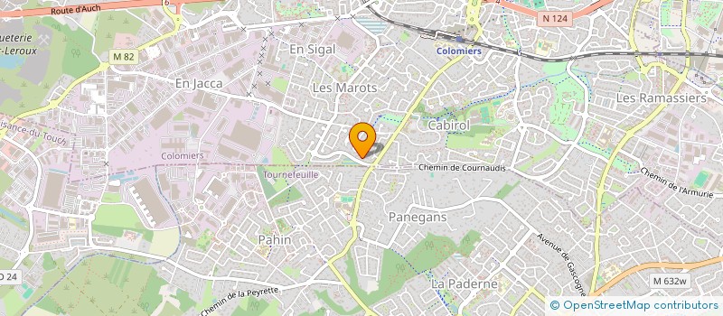 localisation de l'entreprise MADAME ELISA SALES à COLOMIERS