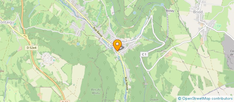 localisation de l'entreprise MADAME ELISA SAUVIN  CONLIEGE