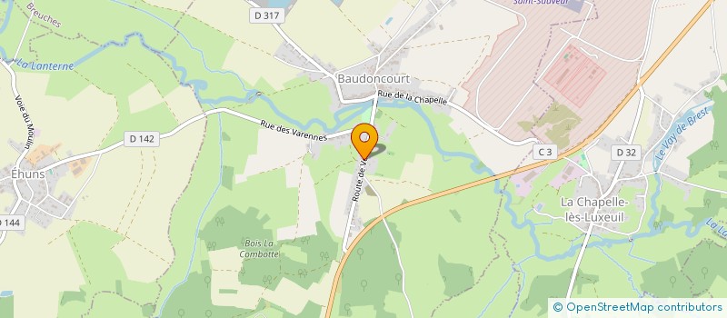 localisation de l'entreprise MADAME ELISA SCHUFT  BAUDONCOURT