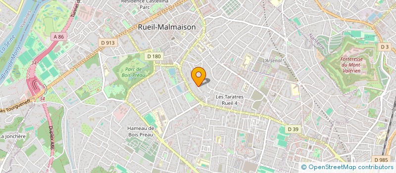 localisation de l'entreprise MADAME ELISA SEGUI à RUEIL-MALMAISON