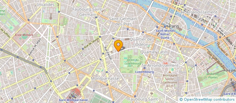 localisation de l'entreprise MADAME ELISA SEGUIN  PARIS