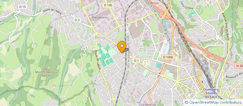 localisation de l'entreprise MADAME ELISA SHKOZA à CHAMBERY
