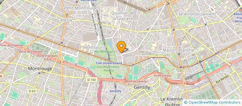 localisation de l'entreprise MADAME ELISA SOARES  PARIS