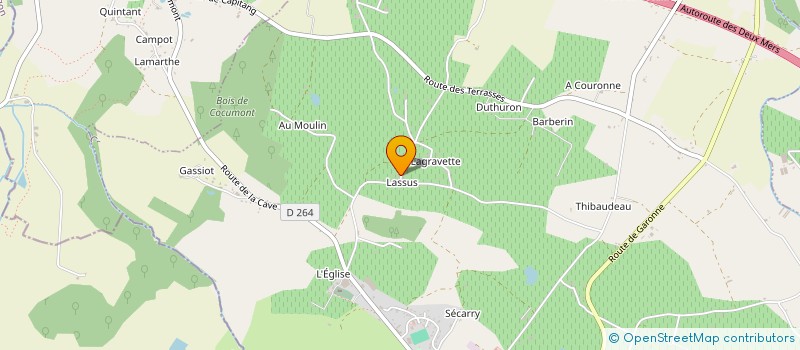 localisation de l'entreprise MADAME ELISA SOTO  COCUMONT