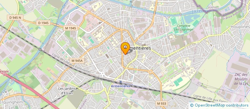 localisation de l'entreprise MADAME ELISA SPECENIER  ARMENTIERES