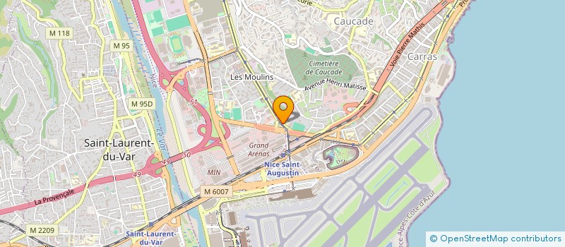 localisation de l'entreprise MADAME ELISA TALLONE  NICE