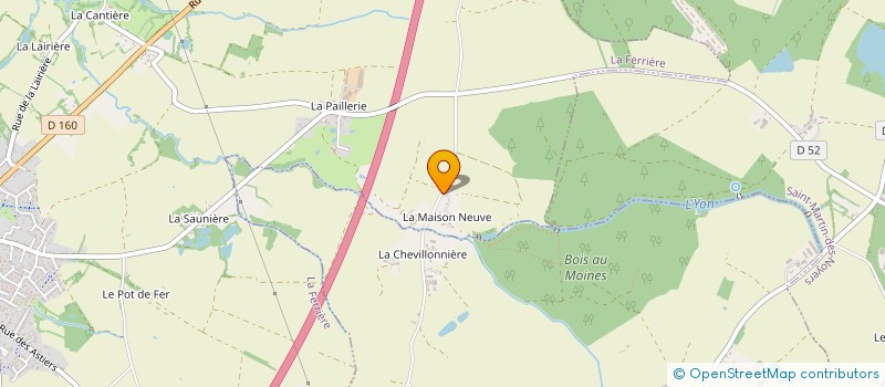 localisation de l'entreprise MADAME ELISA TANGUY  LA FERRIERE