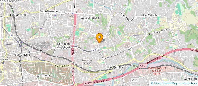 localisation de l'entreprise MADAME ELISA TERRAT à MARSEILLE