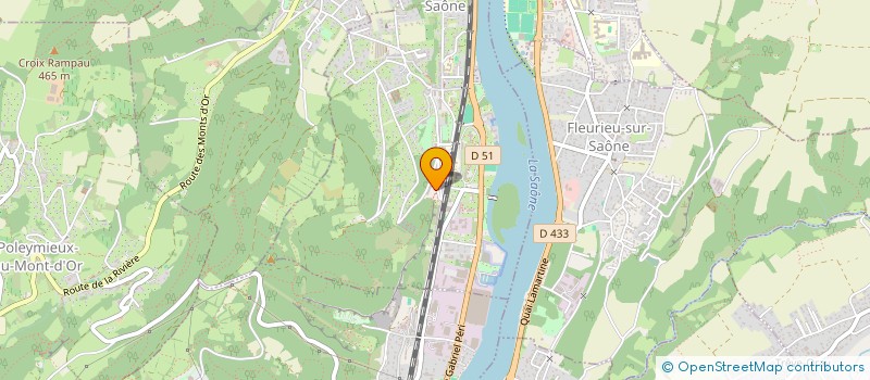 localisation de l'entreprise MADAME ELISA THEUIL  ALBIGNY-SUR-SAONE