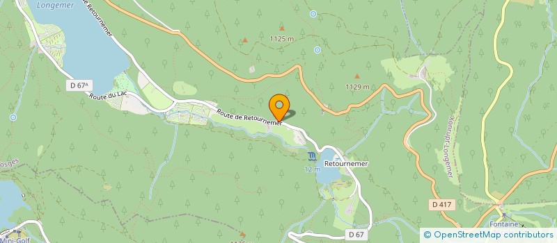 localisation de l'entreprise MADAME ELISA THIEBAUT  XONRUPT-LONGEMER