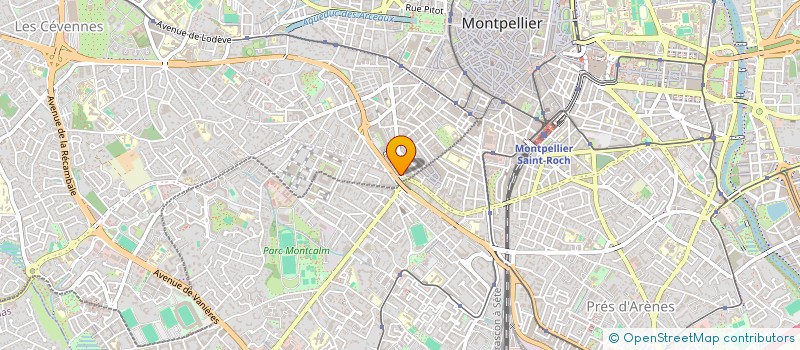 localisation de l'entreprise MADAME ELISA TOMCZYK à MONTPELLIER