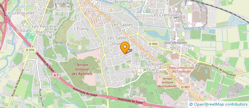 localisation de l'entreprise MADAME ELISA TOURN  ORANGE