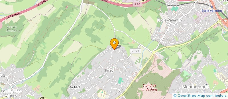 localisation de l'entreprise MADAME ELISA TRAJKOVSKI  PIREY