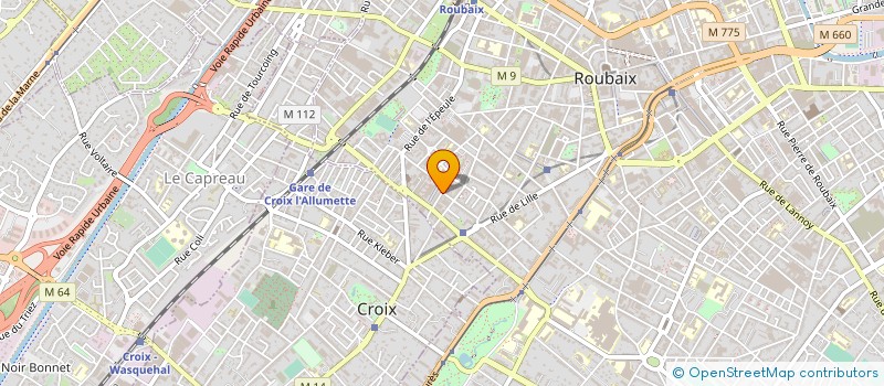 localisation de l'entreprise MADAME ELISA UBERTI à ROUBAIX