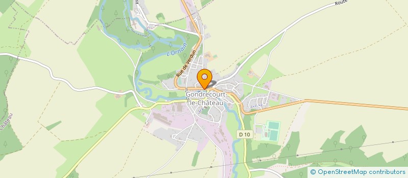 localisation de l'entreprise MADAME ELISA VARIN  GONDRECOURT-LE-CHATEAU