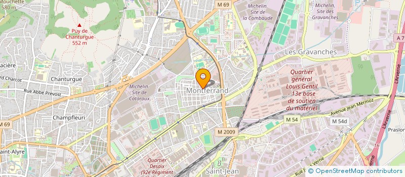 localisation de l'entreprise MADAME ELISA VOLANT  CLERMONT-FERRAND