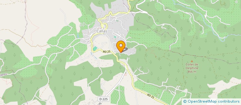 localisation de l'entreprise MADAME ELISA WAGNER  CALLAS