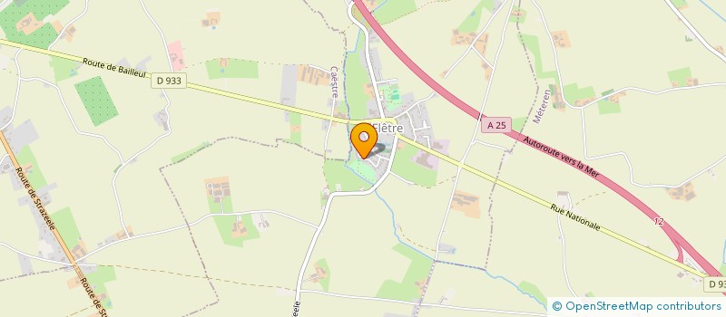 localisation de l'entreprise MADAME ELISA WARGNIER  FLETRE