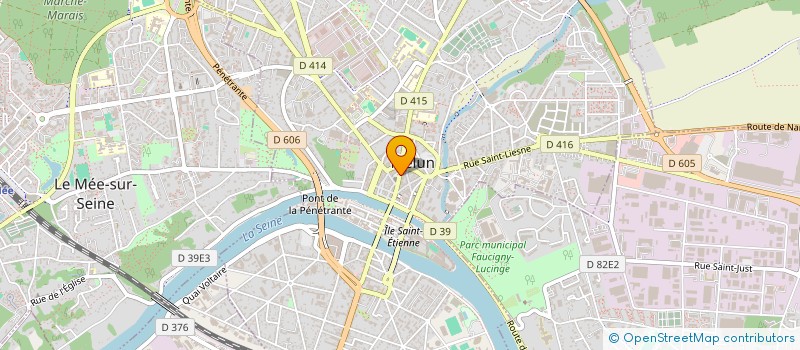 localisation de l'entreprise MADAME ELISABELLE GAULOIS  LE MEE-SUR-SEINE