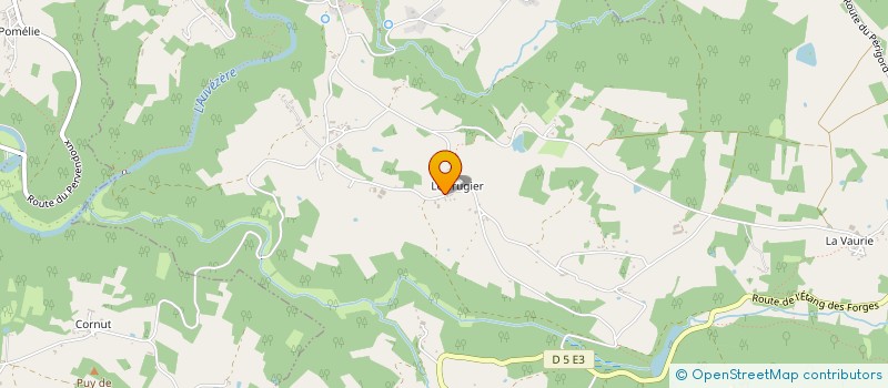 localisation de l'entreprise MADAME ELISABELLE HIVERT  SARLANDE